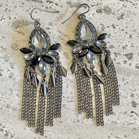 Womens brand-new earrings vintage style formal fishhook chain boho gypsy dressy - Picture 1 of 1